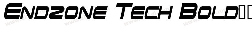 Endzone Tech Bold字体转换
